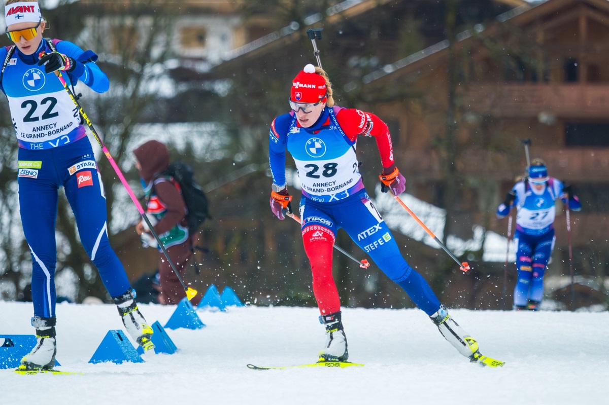 Kristýna Otcovská, trénink před SP v Annecy 2024